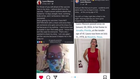 More dead vaccinated people