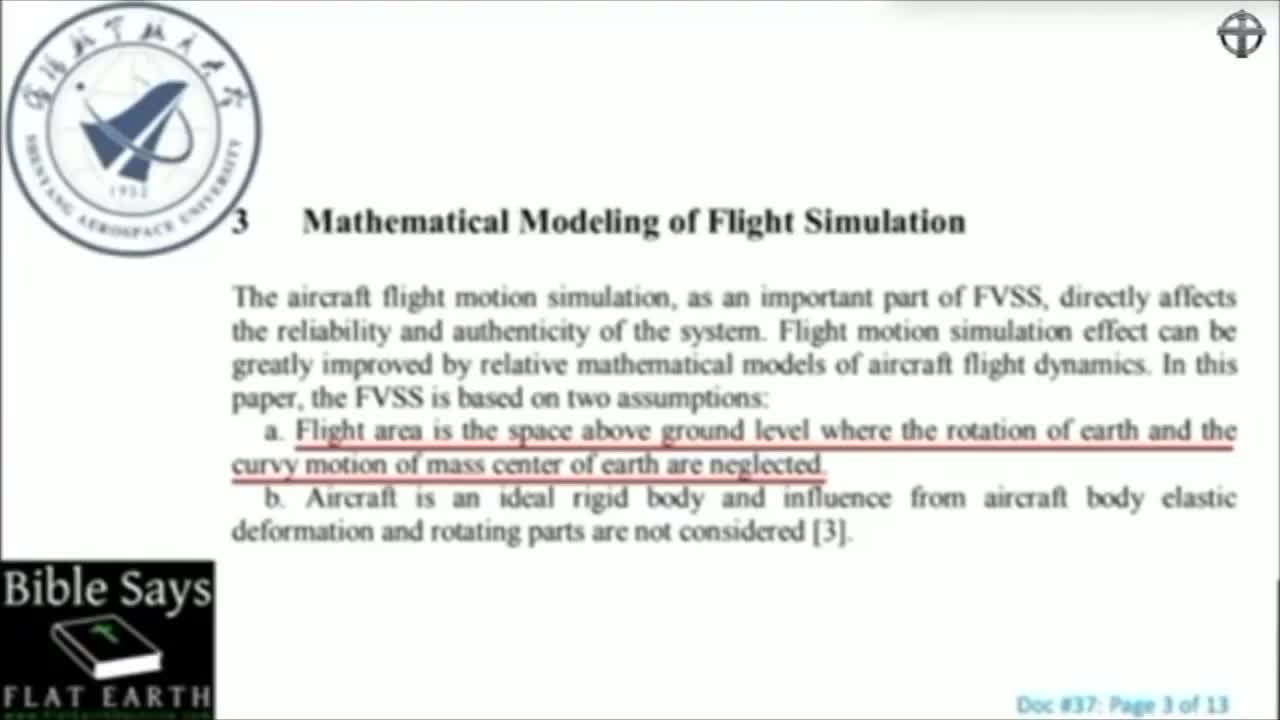44 Gov documents on Flat Earth