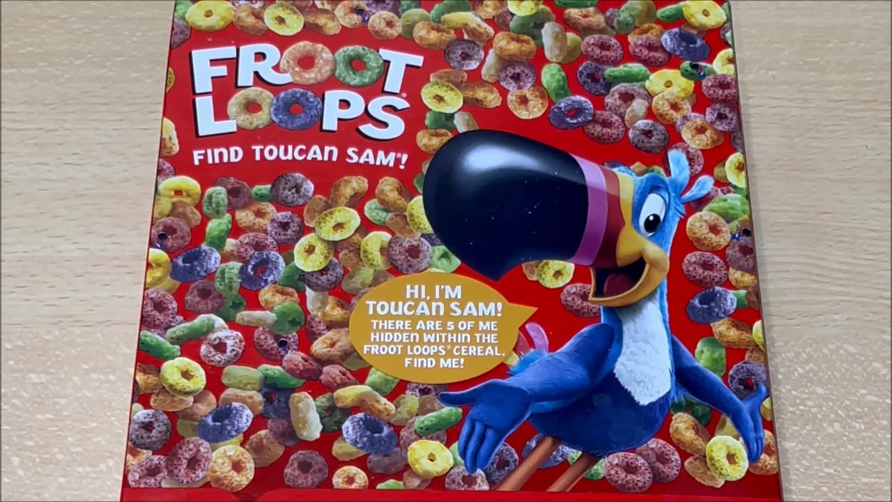 Kellogs Froot Loops Product vs Packshot