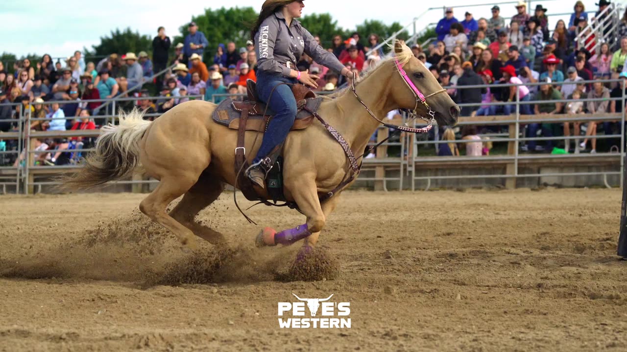Barrel Racing at the Ram Rodeo Tour