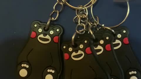 Rubber - 4 Black polar bears