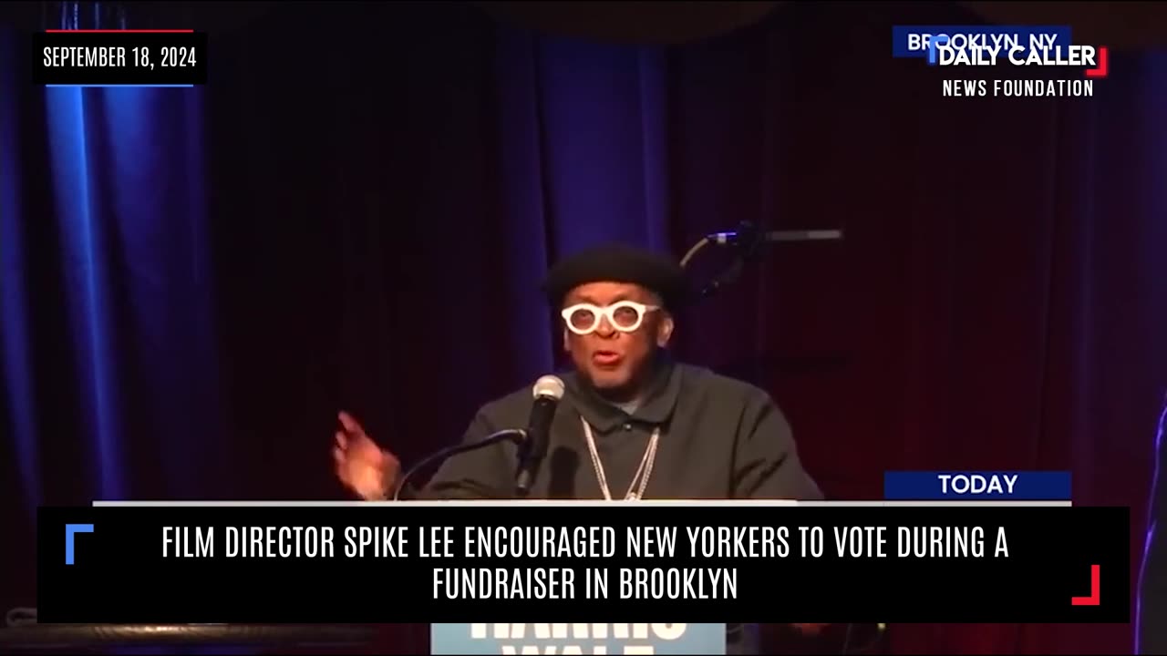 Film Director Spike Lee Shares His Remarks During A Brooklyn Fundraiser