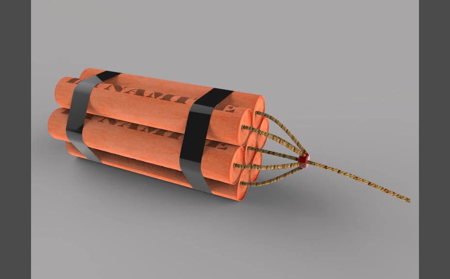 Dynamite 3d model