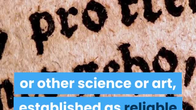 Statements in Learned Treatises, Periodicals or Pamphlets