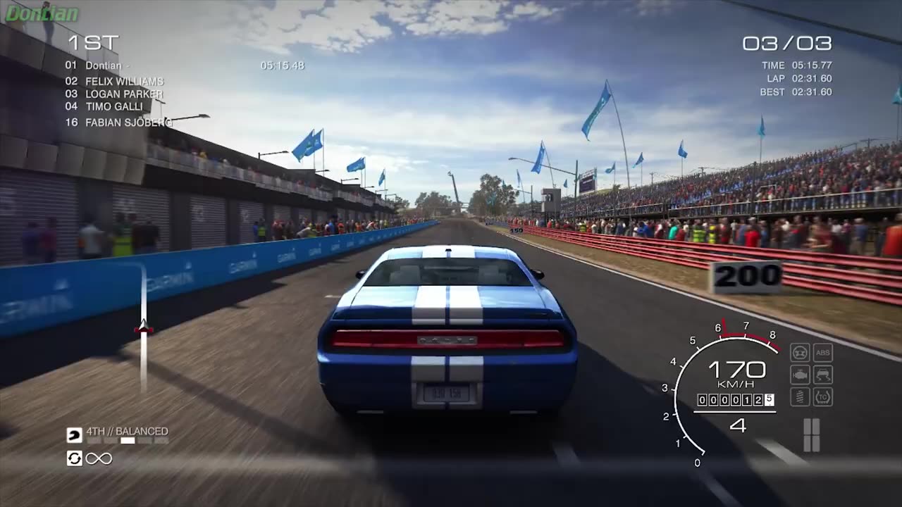 GRID Autosport - Dodge Challenger SRT8 392 - Gameplay