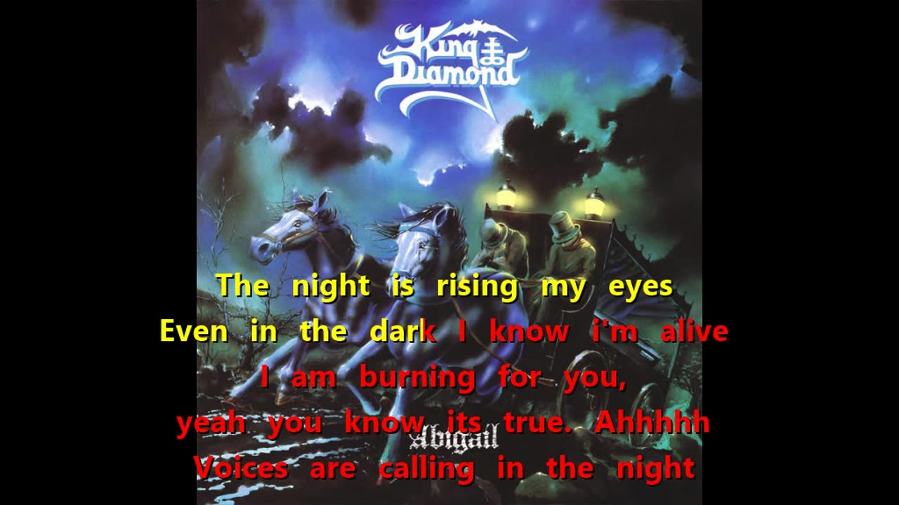 King Diamond - Shrine {darkness you are a holy karaoke}