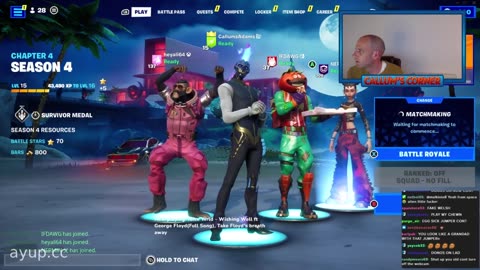 ayupcc - Callum's Corner - 29/09/23 - Friday Fortnite