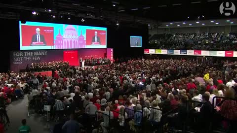 Diane Abbott sung Happy Birthday by Labour conference