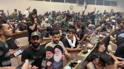 Sadr Supporters Occupy Iraqi Parliament