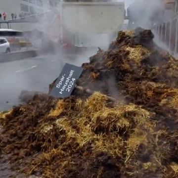 German farmers demanding the government withdraw plans to abolish agricultural diesel