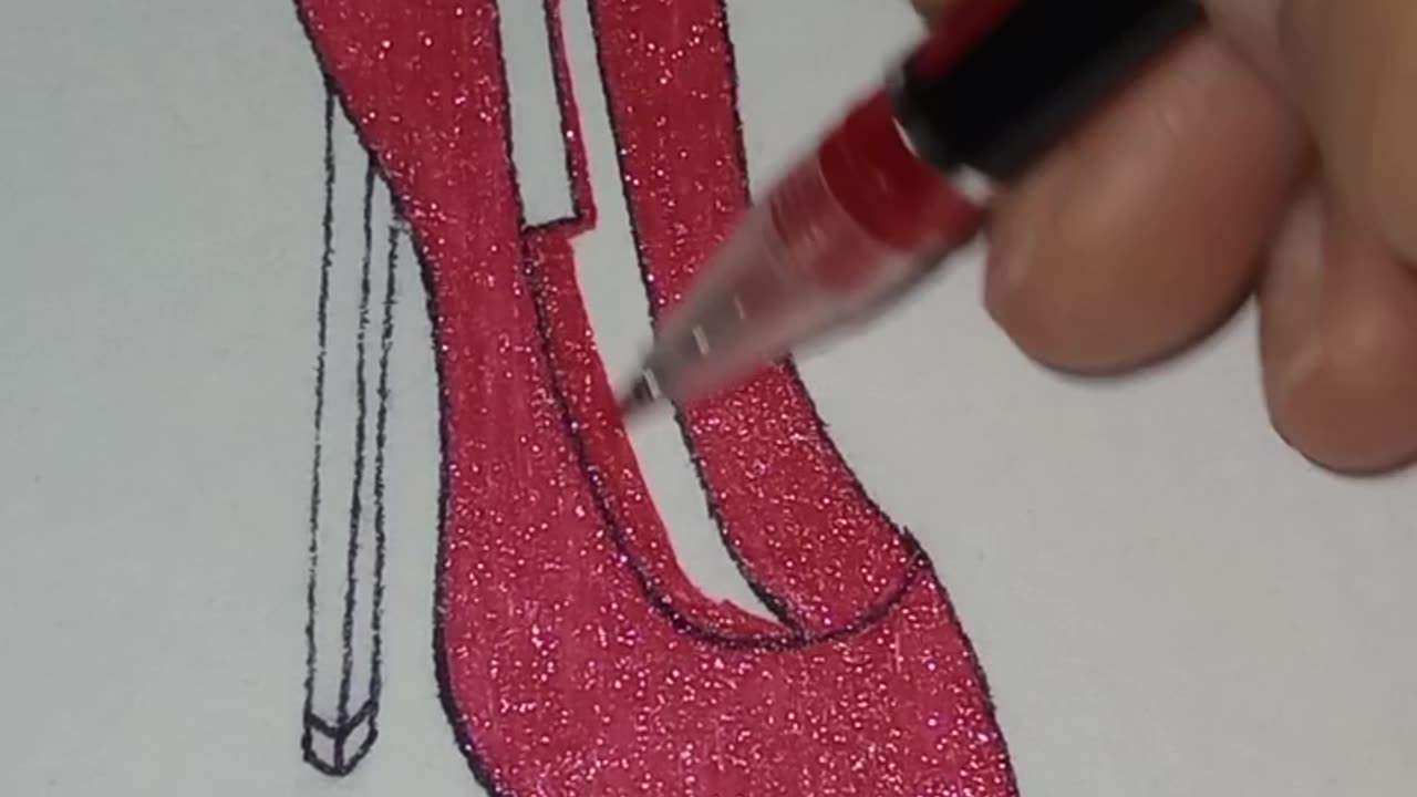 Shoe Illustration ASMR 🔊