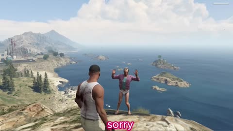 GTA V Franklin kills Trevor