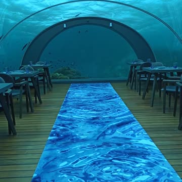 Watch this undersea restaurant