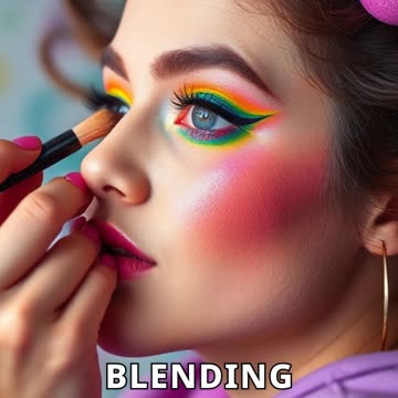 Fashion Show with Mom's Makeup