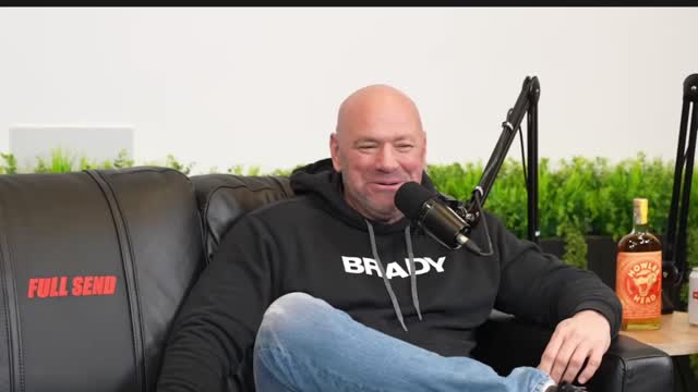 Dana White and Bob Menery arguing