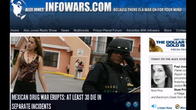 ALEX JONES SHOW FULL EPISODE FEB 14 2011 MONDAY ARCHIVE