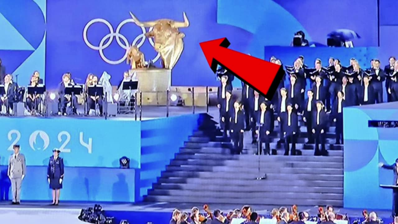 THE 2024 OLYMPICS OPENING CEREMONY WAS A MASSIVE SATANIC ILLUMINATI RITUAL FOR THE NEW WORLD ORDER