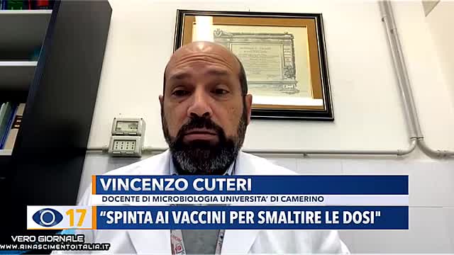 CULTERI, SPINTA AI VACCINI PER SMALTIRE LE DOSI - VERO GIORNALE 07.12.2021