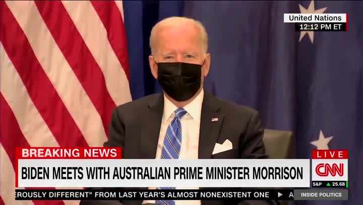 W.H. Staff Escorts Press from Biden Meeting Without Allowing Questions