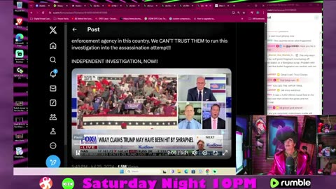 Christopher Ray Is Not Sure Trump Was Hit By a Bullet