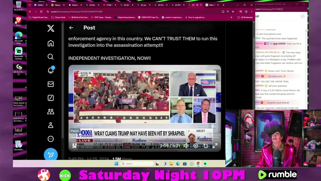 Christopher Ray Is Not Sure Trump Was Hit By a Bullet