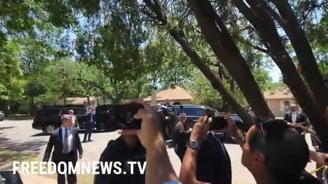 "F*ck you Joe" chants crowds in Uvalde, Texas.