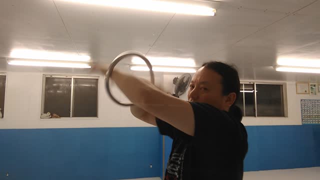 家で眠っているラタンリングを呼び起こしてください! その1 Spinning Arm Exsercise with Wing Chang Ring No.1