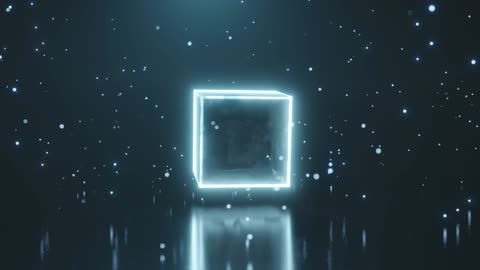 sci fi cube animation