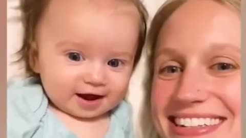cute and sweet babies face reactions