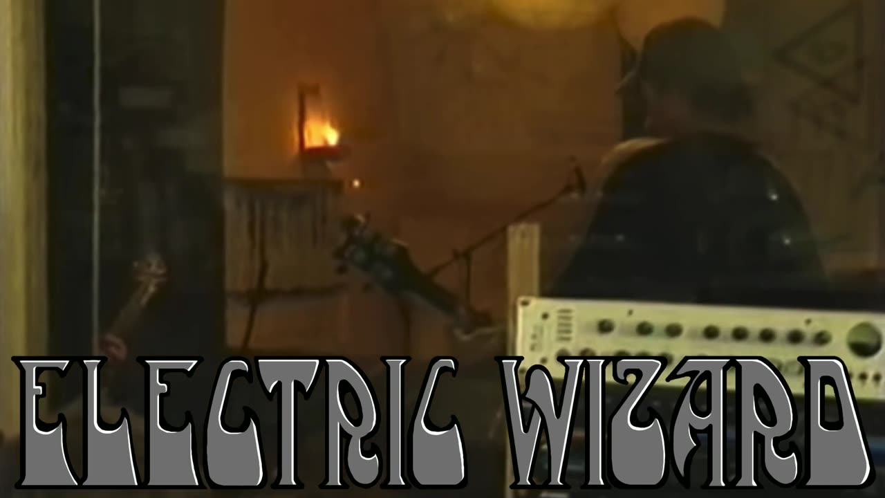 Electric Wizard in the studio recording 2000's Dopethrone