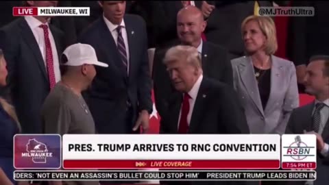 Trump Arrives Day 4 of the RNC