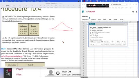 STP 226 Th Apr 7: Comparing Population Means