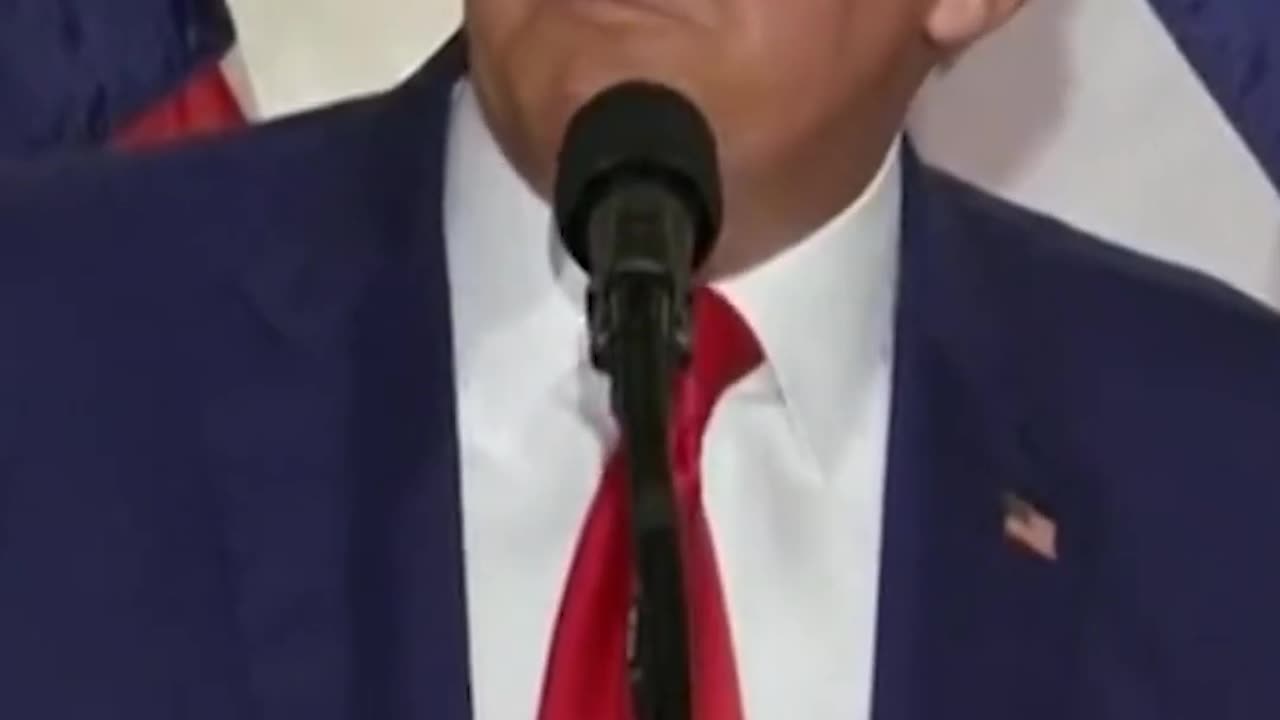 Donald Trump gives speech to supporters at Mar-a-Lago after New York arrest #Shorts