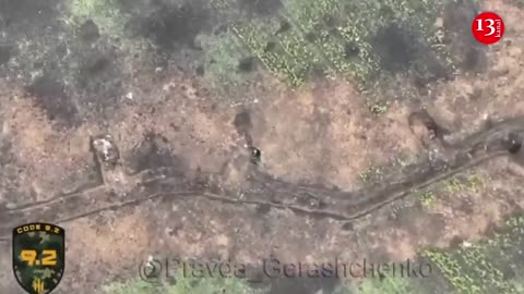 “Russians running without trousers” - after drone strike, Russian fighter starts running like this