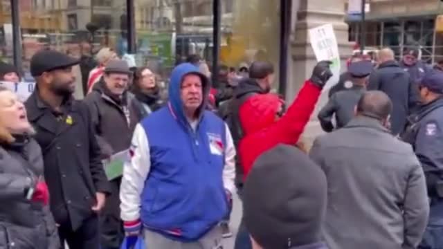 Protestors Clash Just Outside Of NYC Drag Queen Story Hour Event