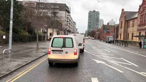 Driving Downtown - Misty Morning - South Dublin 4K(00h22m44s-00h25m15s)