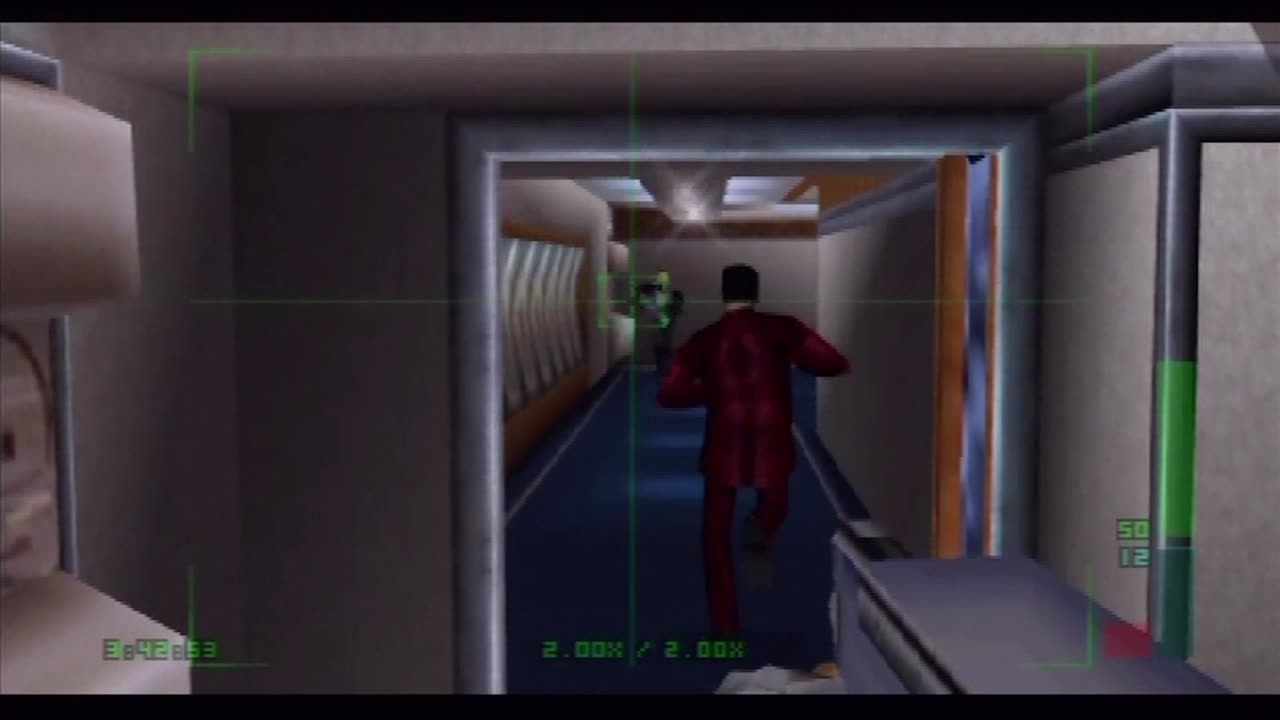 Perfect Dark Perfect Agent Playthrough (Actual N64 Capture) - Air Force One Antiterrorism