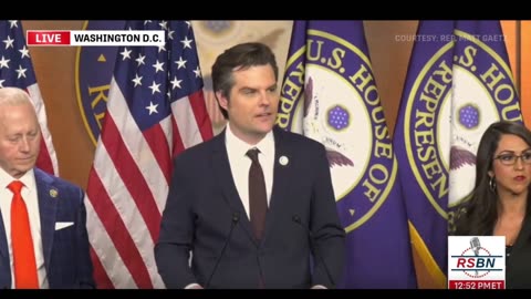 Rep. Matt Gaetz Introduces Resolution that Trump Did Not Engage in Insurrection