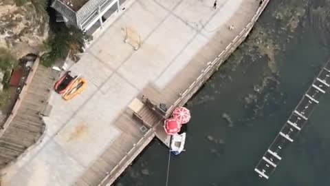 Extreme sports 丨 bungee jumping😂😂😂 #Bungee jumping #beauty #Bungee beauties