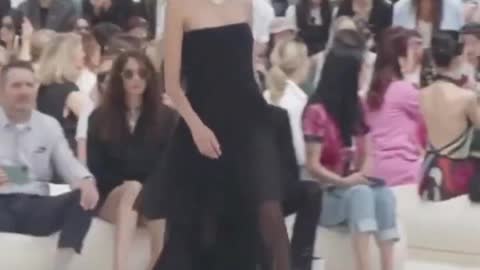 Guess which brand's fashion show this is