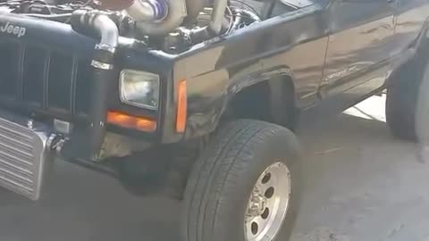 Jeep engine got power