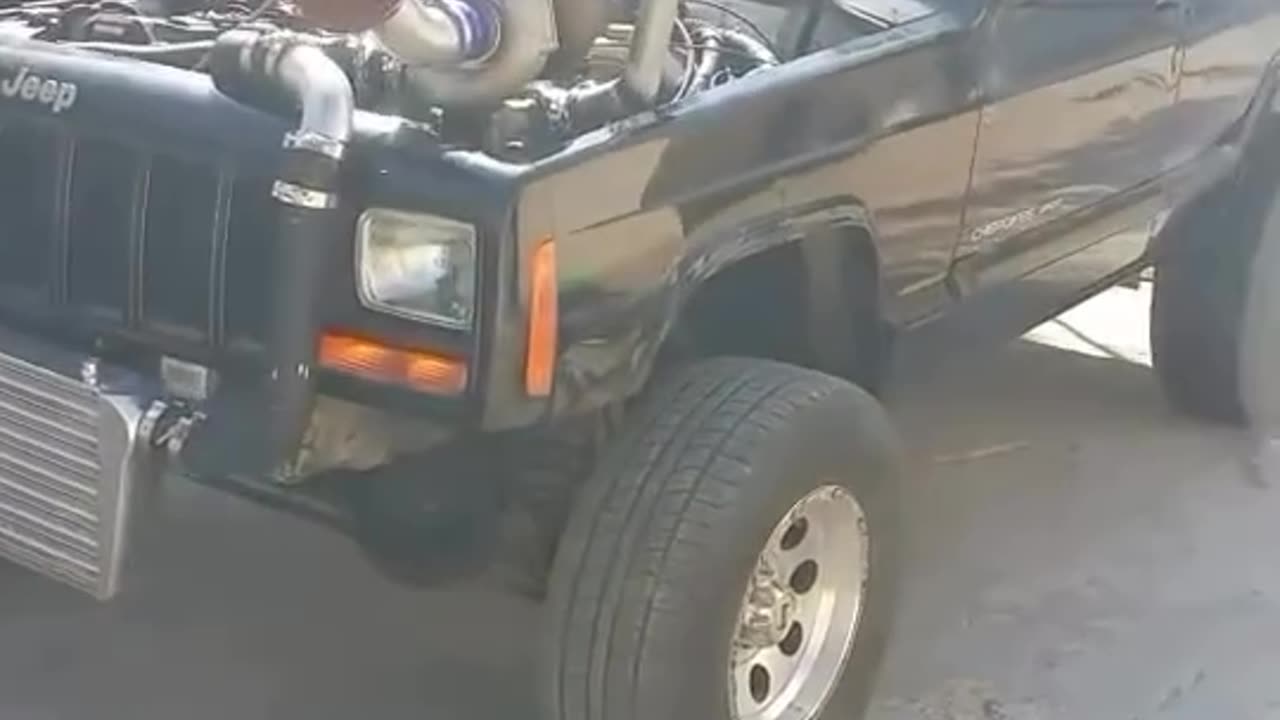 Jeep engine got power