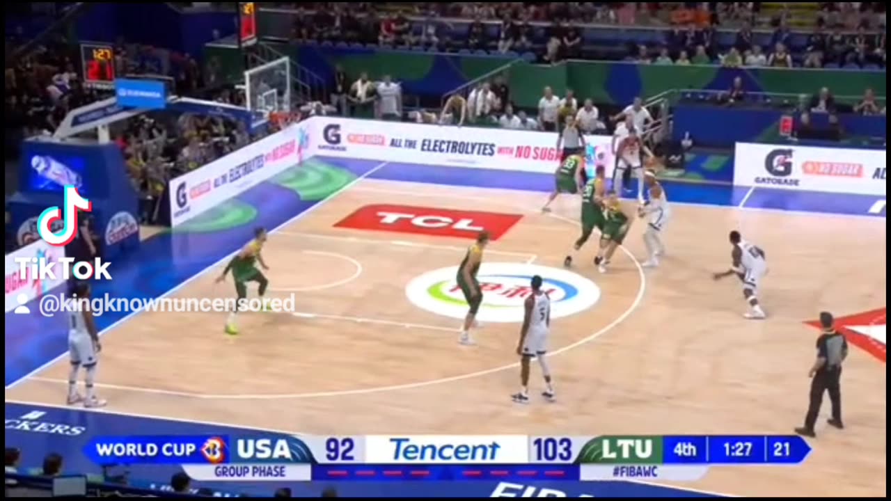 Lithuania Shot 56% From 3 Vs USA