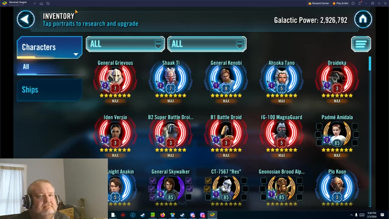 Star Wars Galaxy of Heroes F2P Day 273