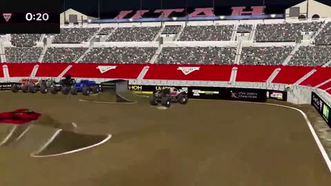 Monster Jam Salt lake City 2022| Monster Tour Short BeamNG.Drive Monster Jam