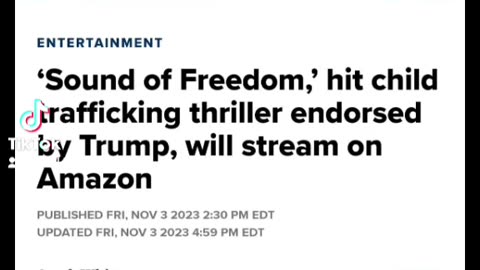 Amazon To Stream Sound Of Freedom