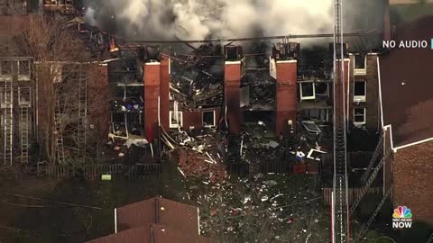 49_10 Injured, 2 Critically In Maryland Apartment Explosion, Fire