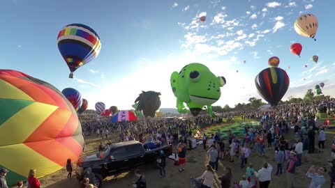 Labor day (Hot Air Balloon) LIFT OFF... Colorado Springs