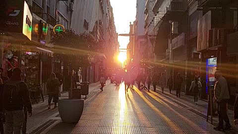 Atardecer Bonairense