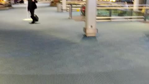 Security & cart mobbing @yvr 🇨🇦 Barbados 🇧🇧trip. #paultachie #targetedperson #yvr #airport